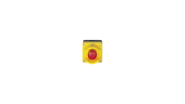 Pilz 400 Series Emergency Stop Push Button, Surface Mount, 67mm Cutout | 400450