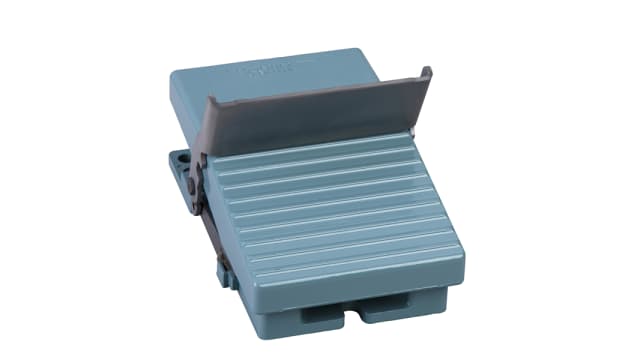 Schneider Electric Foot Switch 2 Step Foot Switch - Metal Case Material, 1 NC + 1 NO, 3A Contact Current, 240V Contact | XPEM810