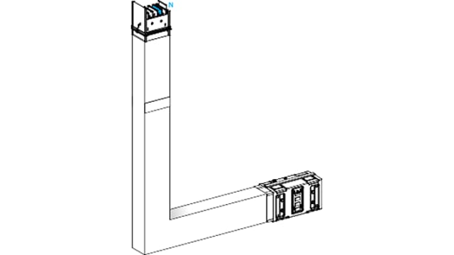 Schneider Electric Busbar Trunking, 630 A, 1.2 m, KSA63 Series | KSA630DLE43F