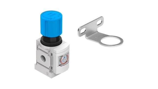 Festo 1/4 in G Regulator - 14 bar, MS4-LR-1/4-D6-RG-WR 1800 L/min MS4 | MS4-LR-1/4-D6-RG-WR