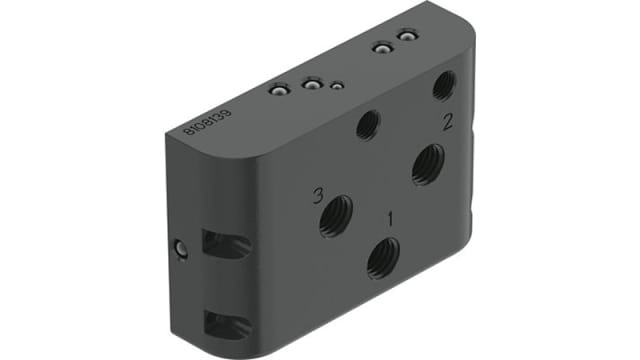 Festo CAPS series Manifold Block for use with Prepared For Positioner CMSH-V-SD, CAPS-M1-VDE1-S-A-AL-G14-V | CAPS-M1-VDE1-S-A-AL-G14-V