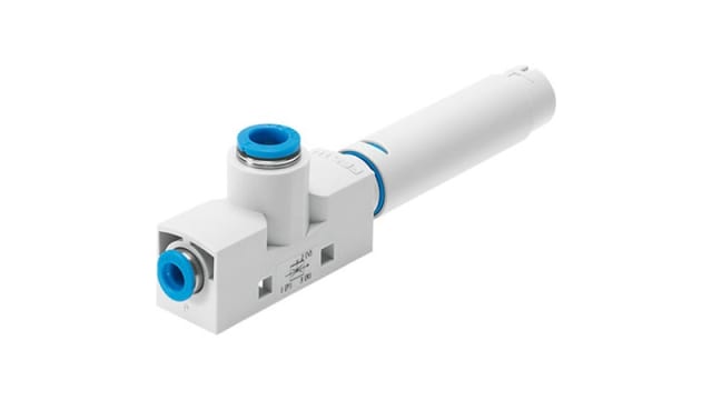 Festo Vacuum Generator, 1.4mm nozzle , 5bar 51.6L/min, VN series | VN-14-H-T4-PQ2-VQ3-RO2-F1A