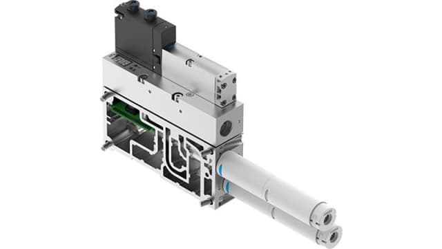 Festo Vacuum Generator, 3mm nozzle , 6bar 167L/min, VABF series | VABF-S4-2-V2B1-G38-CB-VH-30-A