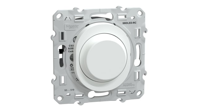 Schneider Electric 1 Way 1 Gang Dimmer Switch, 230V, 0.4 W | S320519