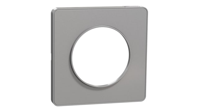 Schneider Electric Lighting Cover for use with Odace, 85 mm Width, Clip Fixing, 85 mm | S530802