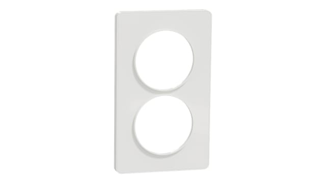 Schneider Electric Lighting Cover for use with Odace, 85 mm Width, Clip Fixing, 142 mm | S520814