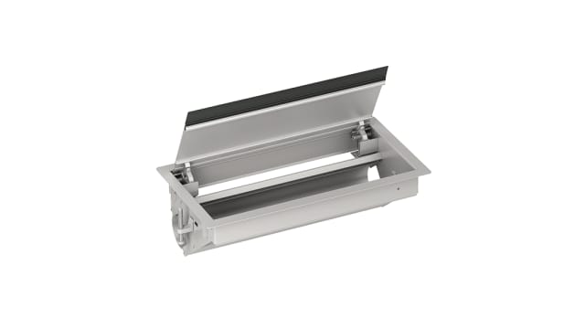 Schneider Electric OptiLine 45 Grey Aluminium Back Box, IP30, Flush Mount 105 mm 160 mm 105 mm | ISM20410