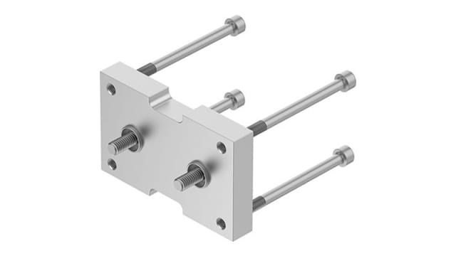 Festo Adapter DHAA-G-G8-25-B8G-40, For Use With Pneumatic Cylinder & Actuator | DHAA-G-G8-25-B8G-40