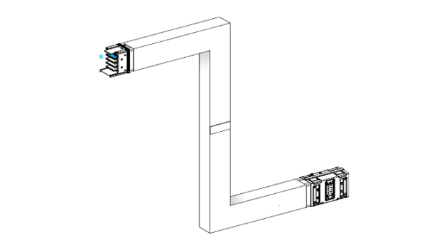 Schneider Electric Busbar Trunking, 630 A, 1.2 m, KSA63 Series | KSA630DZE43F