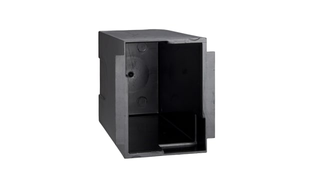 Schneider Electric Black Anodised Aluminium XAP Control Station Enclosure - 5 Hole 22 mm Diameter | XAPE105