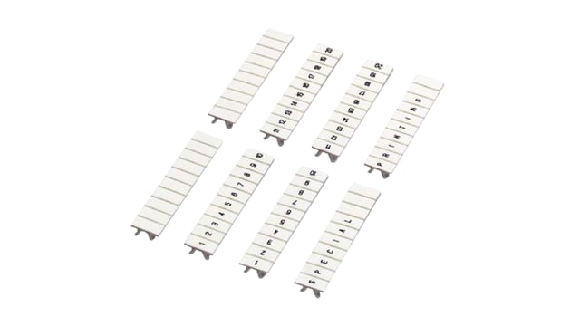 Schneider Electric NSY Cable Marker, Black, Pre-printed "81/90" Black, NSYTRAB590 | NSYTRAB590