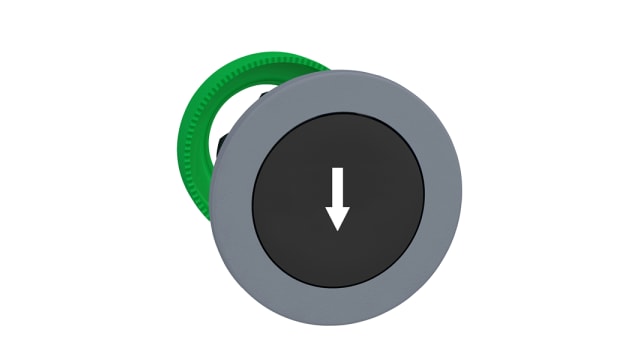 Schneider Electric ZB5F Series Black Push Push Push Button Head, 30.5 mm Cutout, IP66, IP67 | ZB5FA335C0