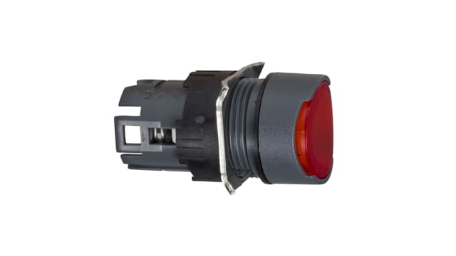 Schneider Electric ZB6A Series Red Push-in Push Button Head, 16 mm Cutout, IP65 | ZB6AF4