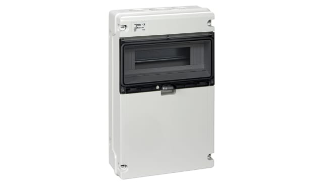 Schneider Electric KDR Light Grey Polymer Back Box, IP65, Surface Mount 125 mm 248 mm 125 mm | KDR35145