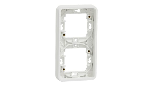 Schneider Electric MUR White Polycarbonate Back Box, IP55, Flush Mount 19 mm 155 mm 19 mm | MUR39151