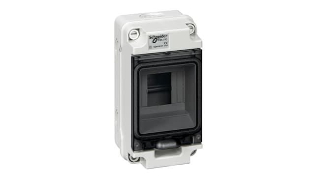 Schneider Electric KDR Light Grey Polymer Back Box, IP65, Surface Mount 119 mm 110 mm 119 mm | KDR35111