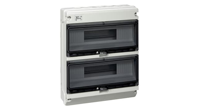 Schneider Electric KDR Light Grey Polymer Back Box, IP65, Surface Mount 125 mm 320 mm 125 mm | KDR35160