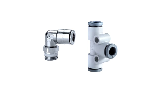 Camozzi Fitting, Elbow Threaded Threaded Elbow, Male R 1/4 in to Female G 1/4 in | S2020 1/4-1/4