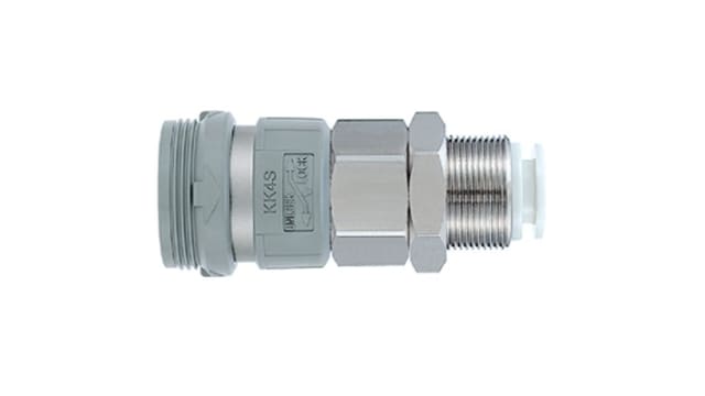 SMC Stainless Steel Coupler Nipple Female 10mm | KK3S-08E