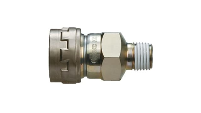 SMC Steel Pneumatic Quick Connect Coupling Male | KK130S-01MS