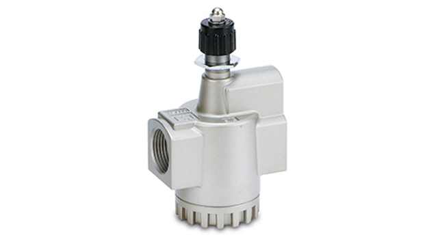 SMC EAS Series Threaded Pneumatic Silencer & Exhaust Restrictor Function Fitting, R 1/2 Inlet Port, 6mm Tube Inlet | EAS500-F06