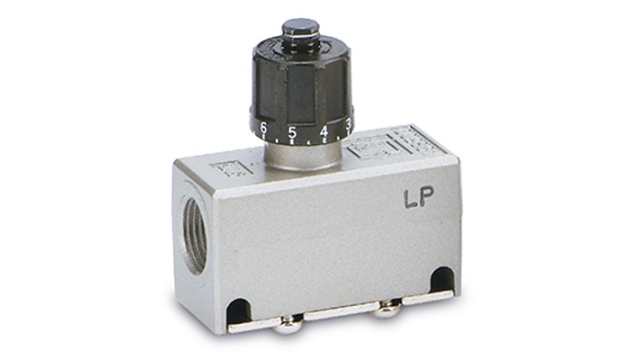 SMC EAS Series Threaded Pneumatic Silencer & Exhaust Restrictor Function Fitting, R 1/4 Inlet Port, 2mm Tube Inlet | EAS4000-F03