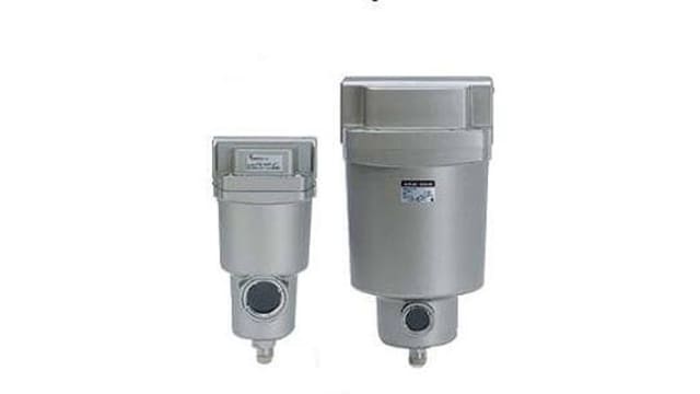 SMC 3700 L/min 1/8 in G Pneumatic Separator, 0.01 μm filtration, 0.5 bar to 10 bar | AMH550C-F10D