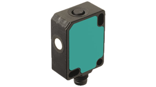 Pepperl + Fuchs Ultrasonic Block Ultrasonic Sensor, M8, 30 → 400 mm Detection 0-10 V/4-20 mA, 18 → 30 V | UC400-F77-IU-IO-V31