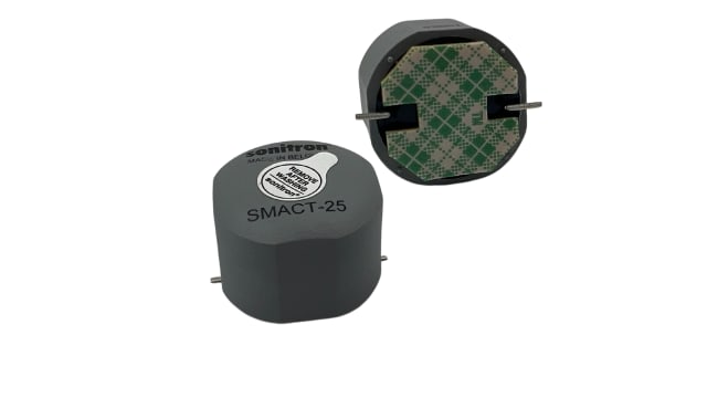 Sonitron PCB Alternating External Piezo Buzzer Transducer 12 V Min 30 V Max | SMACT-25-S