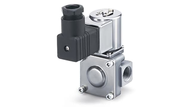 SMC Solenoid Valve JSXD51-CN06F-5DS, 2 port(s) , NC, 24 V dc, 3/4in | JSXD51-CN06F-5DS