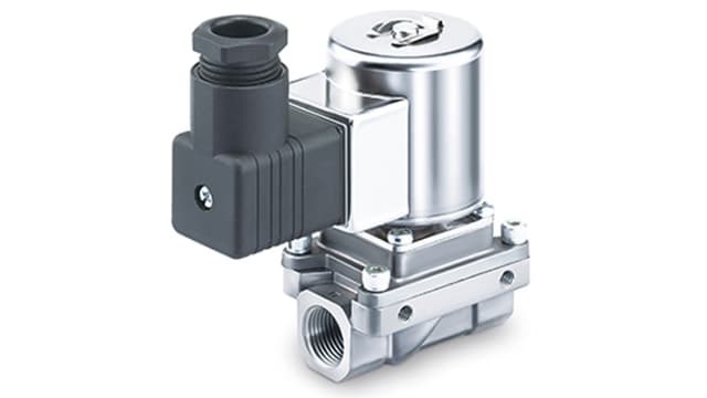 SMC Solenoid Valve JSXZ51-CN06F-5DS, 2 port(s) , NC, 24 V dc, 3/4in | JSXZ51-CN06F-5DS