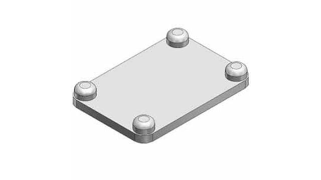 SMC Solenoid Valve Mounting Bracket for use with Solenoid Valves | VVX021S-4A-N