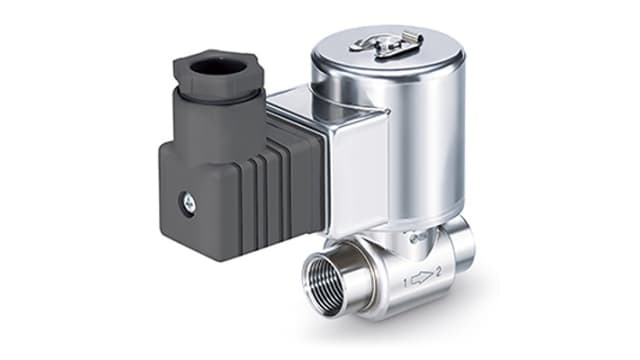 SMC Solenoid Valve JSX31-SF402F-5DS, 2 port(s) , NC, 24 V dc, 1/4in | JSX31-SF402F-5DS