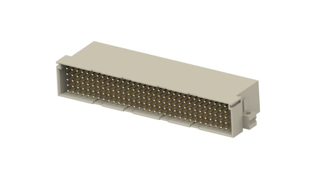ERNI DIN 160 Way 2.54 mm Pitch, Type Board, Type Connector Plug, Type Solder, 5 Row Male, Right Angle DIN 41612 | 384298-E