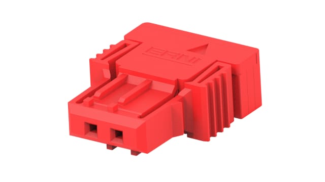 ERNI, MaxiBridge Female Connector Housing,  2.54 mm Pitch,  2 Way,  1 Row Vertical | 364201-E