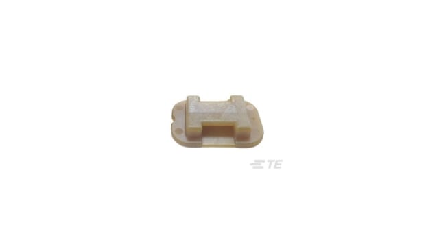 TE Connectivity Beige Adhesive Cable Tie Mount | 2400050-1