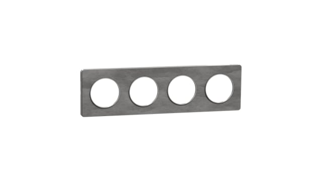 Schneider Electric Lighting Cover for use with Odace, 298 mm Width, Clip Fixing, 85 mm | S530808V