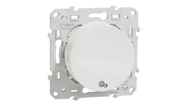 Schneider Electric White Blind & Roller Control Switch Odace Series | S520490