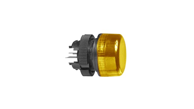 Schneider Electric ZA2V Series Yellow Push Button Head, 22 mm Cutout, IP65 | ZA2VA05
