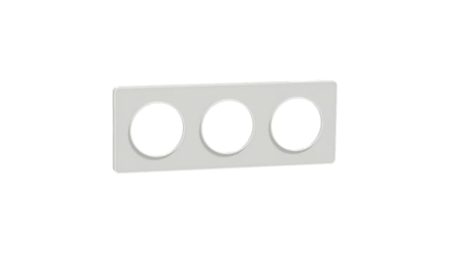 Schneider Electric Lighting Cover for use with Odace, 227 mm Width, Clip Fixing, 85 mm | S520806R