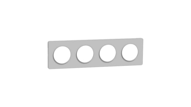 Schneider Electric Lighting Cover for use with Odace, 298 mm Width, Clip Fixing, 85 mm | S530808