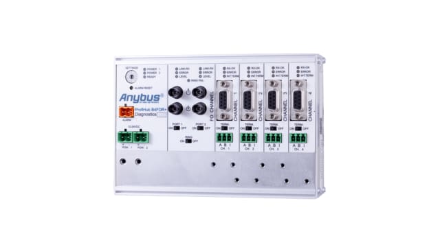 Anybus PROFIBUS RS-485 Industrial Interface Converter, ProfiHub B4FOR+ | 17430