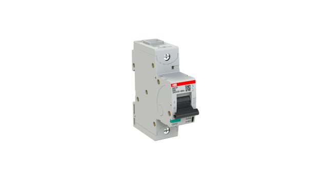 ABB High Performance S800S Miniature Circuit Breaker, 1-Pole, 80 A, Type B, 690 V AC, 250 V DC, 50 kA Breaking Capacity | 2CCG001214R0001