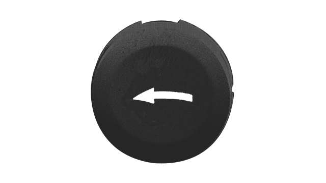 Schneider Electric ZB6 Series Black Rotary Push Button Head, 16 mm Cutout | ZB6YA222