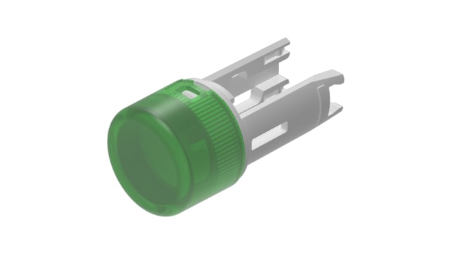 EAO Indicator Lens Round Style, Green, 7.5 mm diameter | 18-932.5