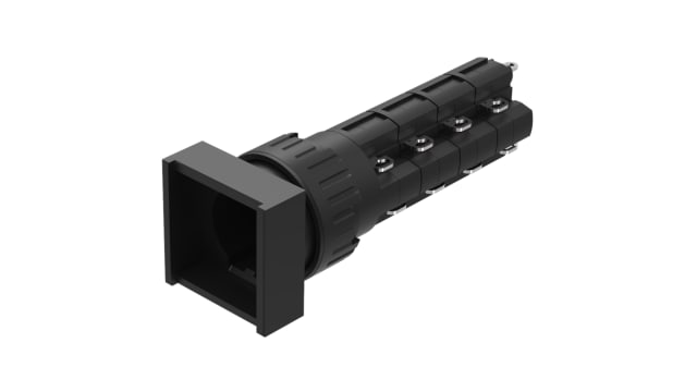 EAO Black Push Button Actuator | 31-154.0252