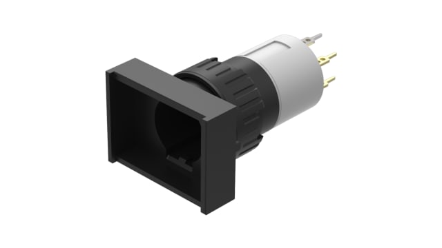 EAO Black Push Button Actuator | 31-422.036