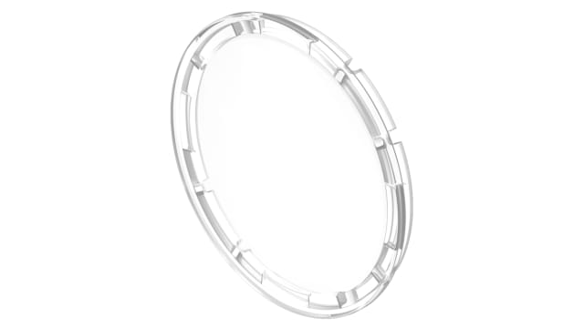 EAO Indicator Lens Round Style, Clear, 23.7 mm diameter | 45-553.0K00