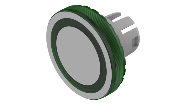 EAO Indicator Lens Round Style, Green, 19.7 mm diameter | 61-9643.501