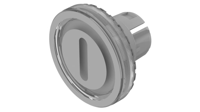 EAO Indicator Lens Round Style, Clear, 19.7 mm diameter | 61-9643.702